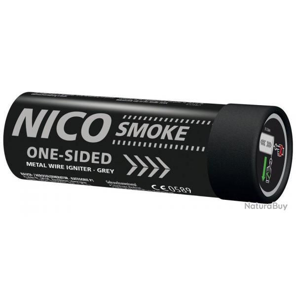 Nico Smoke Wire Pull Grenade fumigne 80 secondes - noir/gris.