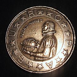 portugal piece de 100 escudos (Pedro Nunes) 1991