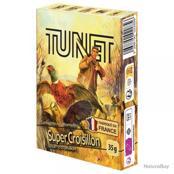 Cartouches Tunet Super Croisillon 35 Calibre 12 - Numéro 8