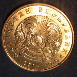 Kazaskan  piece de 10 tenge 2015 TTB+