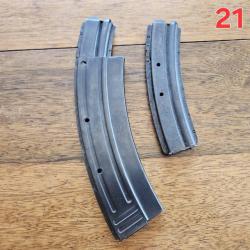 Lot de 2 chargeurs Jager AP80 22LR (20 & 30 coups)