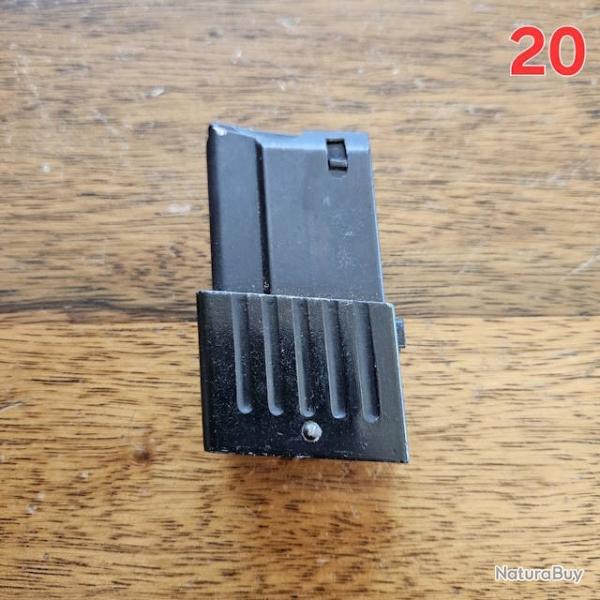 1 chargeur Erma EM1 calibre 22 Magnum (22 WMR) 5 coups