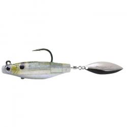 Leurre Souple Hyperlastics Dartspin Pro 2 1/2 Glass Minnow Silver