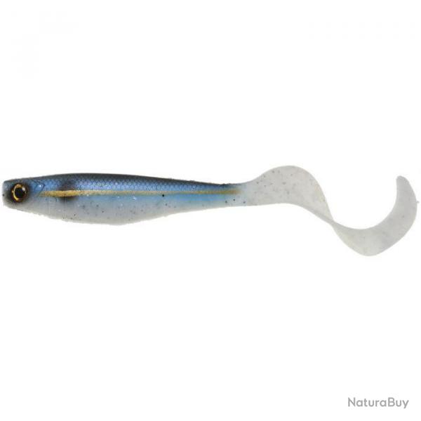 Leurre Souple Hyperlastics Curlyminn 6'' Pro Swimbait Black Shiner