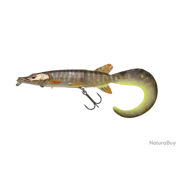 Leurre Souple Savage Gear 3D Hybrid Pike 17cm Slow Sinking 17cm 47g Clear Toxic Pike