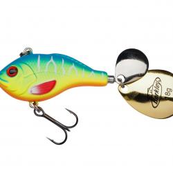 Poisson Nageur Berkley Pulse Spintail XL 18g 18g 8cm Blue Back Chart