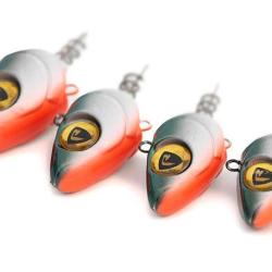 Tête Plombée Fox Rage Slick Pelagic Heads Game Over 15g A l'unité Game Over
