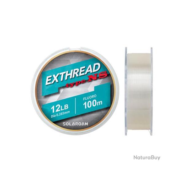Fluorocarbone Toray Solaroam Exthread ?ype NS 100m 0.35mm 100m 18 lbs / 9 kg