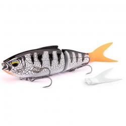 Poisson Nageur LMAB Real Vibe 180 - 18cm Coulant 18cm 53g White Tiger