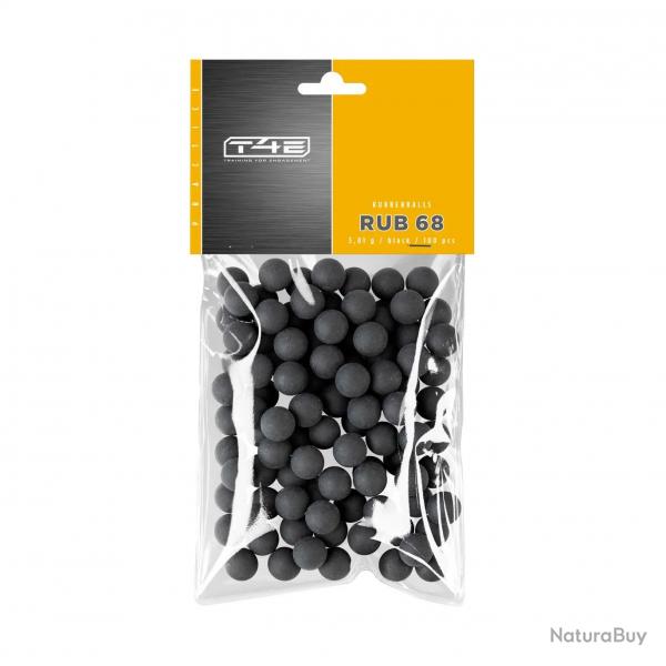 BILLES CAOUTCHOUC ENTRAINEMENT CAL 68 X100 - RB PRAC-SERIES