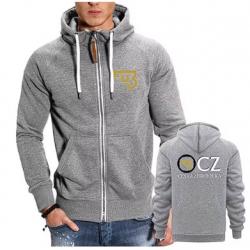 Sweat CZ gris clair type 1- LIVRAISON GRATUITE