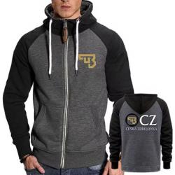 Sweat CZ gris fonce type 2- LIVRAISON GRATUITE