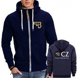 Sweat CZ bleu navy type 1- LIVRAISON GRATUITE