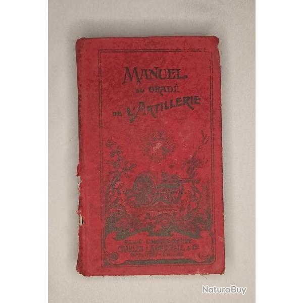 Manuel du Grad d'Artillerie 25me RAT canon 75/105