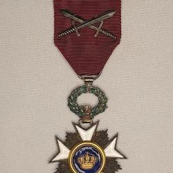 Médaille ordre de la couronne Belge Léopold II