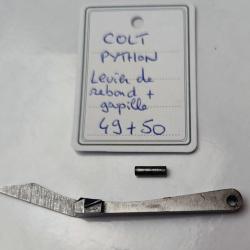 PIÈCE COLT MOD. PYTHON - LEVIER DE REBOND + GOUPILLE