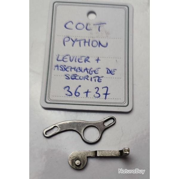 PICE COLT MOD. PYTHON - LEVIER DE SECURITE + ASSEMBLAGE