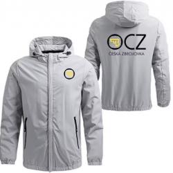 BLOUSON CZ gris - LIVRAISON GRATUITE