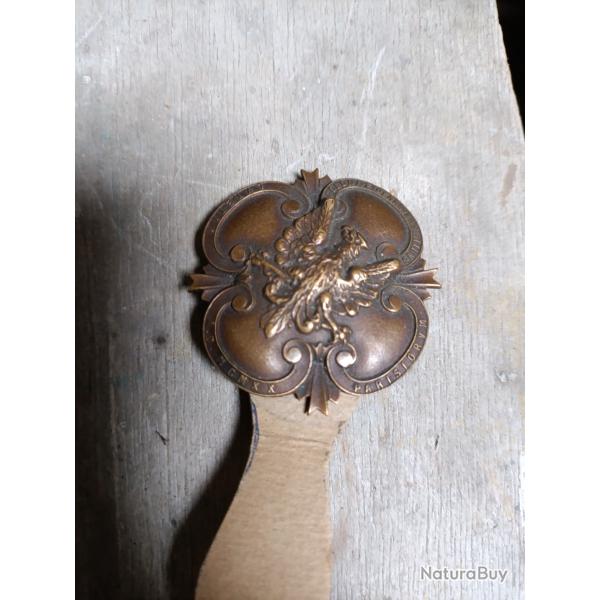 Insigne polonais ww2  Bene Merentibus  Mission de l'arme polonaise en France