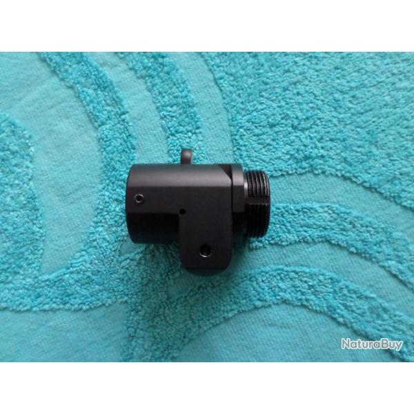 adaptateur crosse pliante alu