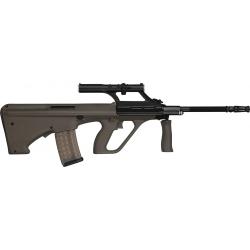 CARABINE DE TIR STEYR AUG Z SA QCB ARMY OLIVE AVEC LUNETTE STEYR x1.5 CAL.223 Rem. CANON 508mm