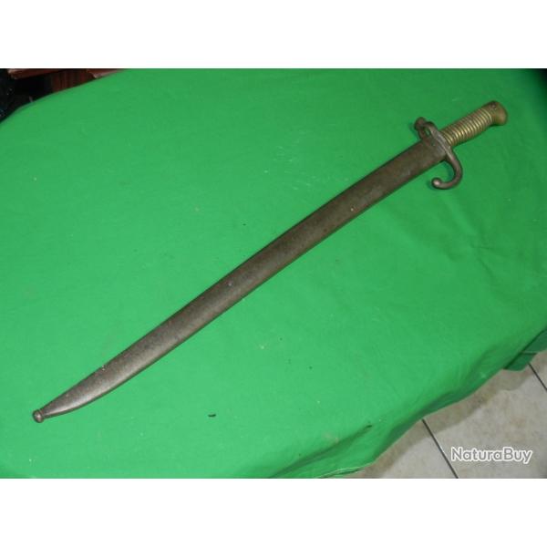 UNE BAONNETTE DE FUSIL CHASSEPOT 1866