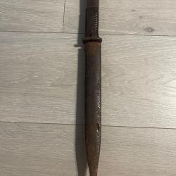 une baïonnette allemande 98 k ww2