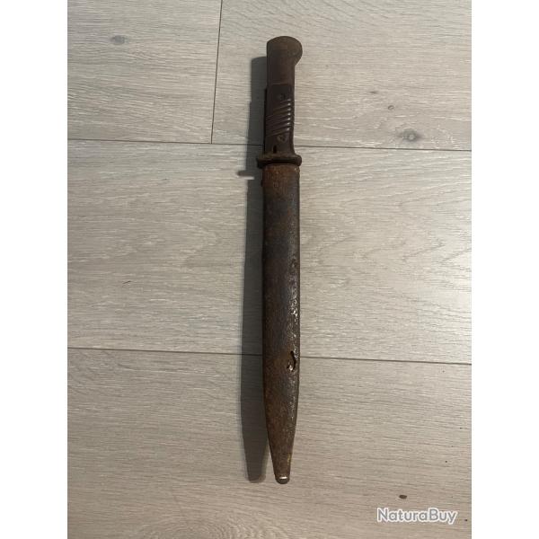 une baonnette allemande 98 k ww2