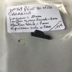 VENDU PAR LE-CUIRASSIER N°509 POINT DE MIRE DE CARABINE