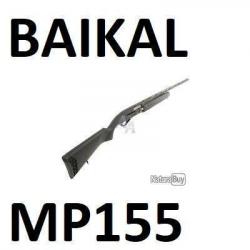 nomenclature fusil BAIKAL MP155 en Francais MP 155 (envoi par mail) - VENDU PAR JEPERCUTE (m2557)