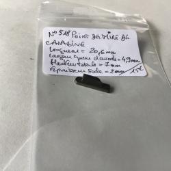 VENDU PAR LE-CUIRASSIER N°518 POINT DE MIRE DE CARABINE