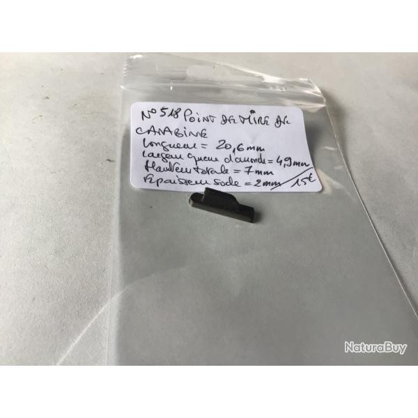 VENDU PAR LE-CUIRASSIER N518 POINT DE MIRE DE CARABINE