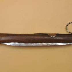 Ancien grand couteau à palme des corps francs LE DEFENSEUR par MURE, WW1, exceptionnel