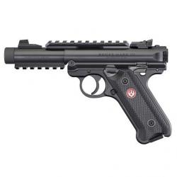 Pistolet RUGER Mark IV Tactical Fileté Cal.22lr