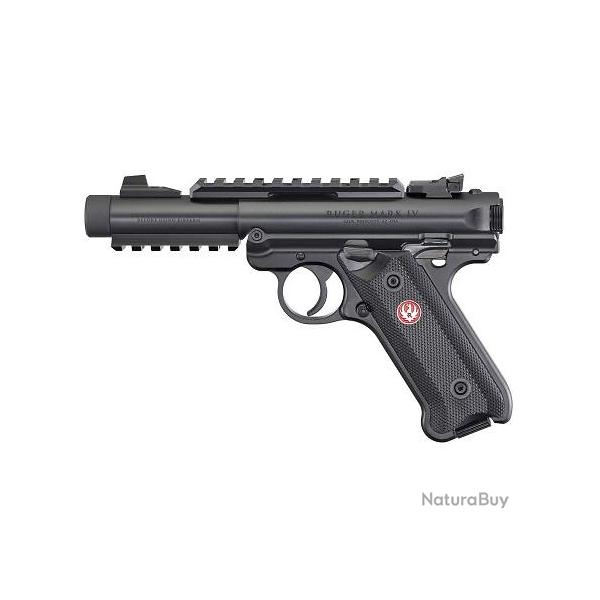 Pistolet RUGER Mark IV Tactical Filet Cal.22lr