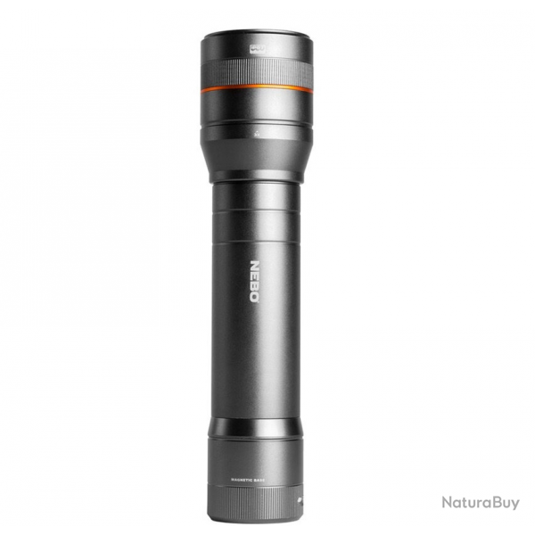 Lampe Torche NEBO 1500 Lumens - Rechargeable, Ultra-Puissante | Rf. NEB-FLT-0017-G