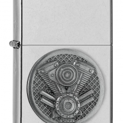 Zippo Motor TDV - Briquet Iconique, Style Vintage (Modèle 207)
