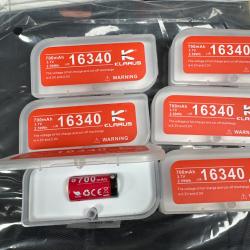 Batterie klarus 3,7v. 700mah