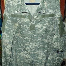 ARMEE AMERICAINE U.S : VESTE CAMOUFLEE DE LA PERIODE GUERRE AFGHANISTAN ,TAILLE U.S LARGE REGULAR SO