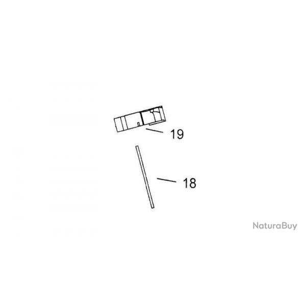 Glock Poussoir de Chargeur Rallong Gen 4 et 5 9mm/40/357