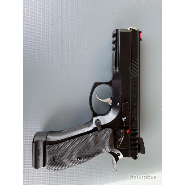 Pistolet CZ 75 SP-01 SHADOW avec holster + mallette + ses 3 chargeurs
