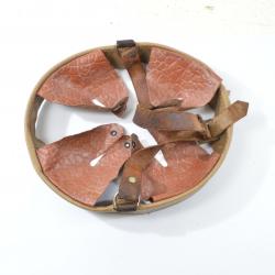 Coiffe / intérieur de casque T58 Tchécoslovaque défense passive années 1945 - 1950. M35 / 40 / 42 (A