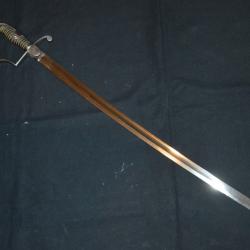 SABRE ALLEMAND ARTILLERIE Mle 1873-MODELE D'OFFICIER-EPOQUE 1871/1914-GUERRE 1914/1918