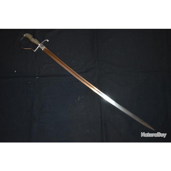 SABRE PRUSSIEN OFFICIER D'ARTILLERIE MODELE 1873-EPOQUE 1871/1914-GUERRE 1914/1918