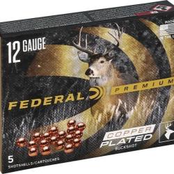 Cartouches Federal Chevrotine 9 grains - Cal. 12/70