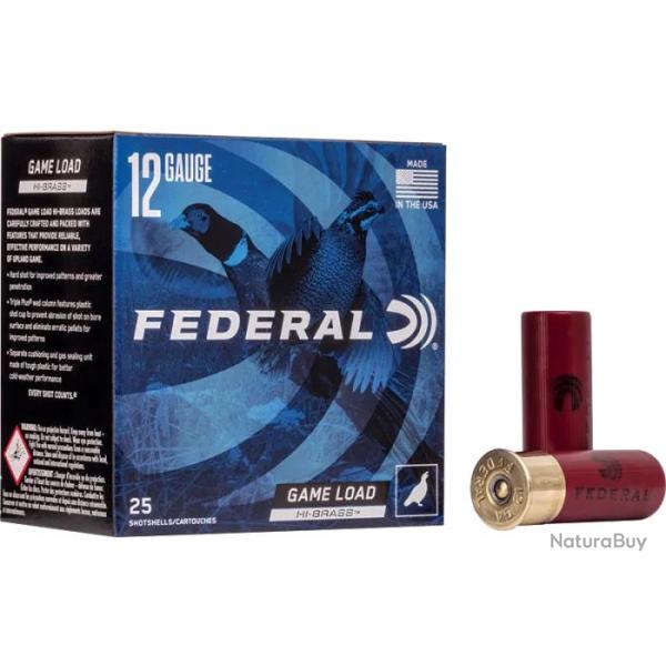 Cartouches Federal Game Load HV 36 gr - Cal. 12/70 7.5