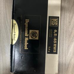 Munition 6.5x65 RWS KS X20