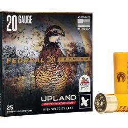 Cartouches Federal Upland 28 gr Cuivré - Cal. 20/70 7.5