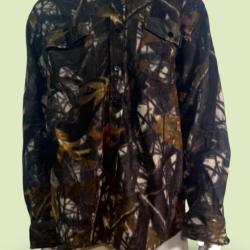 Chemise Polaire Camouflage XL  Neuve