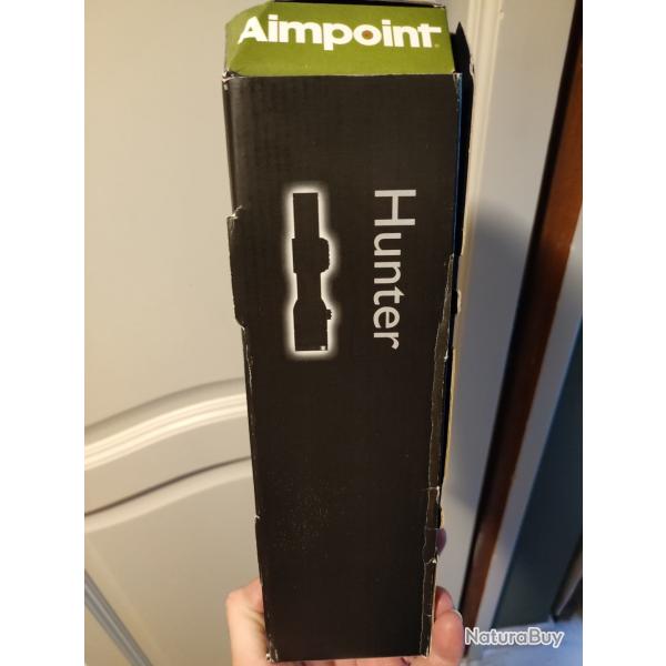 Point rouge Hunter AIMPOINT H30S + colliers montage
